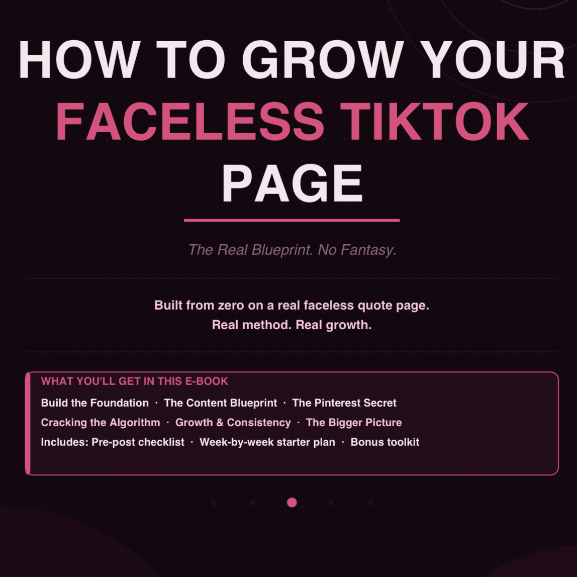 How To Grow Your Faceless TikTok Quote Page